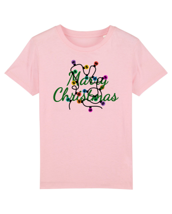 Mesaj de Craciun : Marry Christmas - Verde Cotton Pink