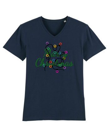 Mesaj de Craciun : Marry Christmas - Verde French Navy