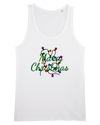 Mesaj de Craciun : Marry Christmas - Verde White