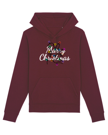 Mesaj de Craciun : Marry Christmas Burgundy