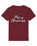 Mesaj de Craciun : Marry Christmas Tricou mânecă scurtă  Copii Mini Creator