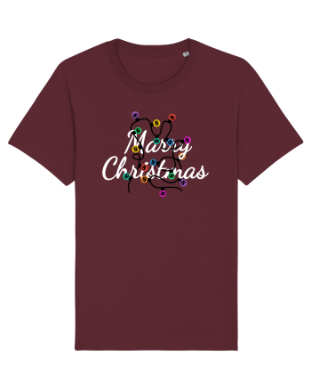 Mesaj de Craciun : Marry Christmas Burgundy
