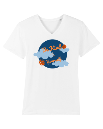 Mesaj motivational - Be Kind To Yourself White
