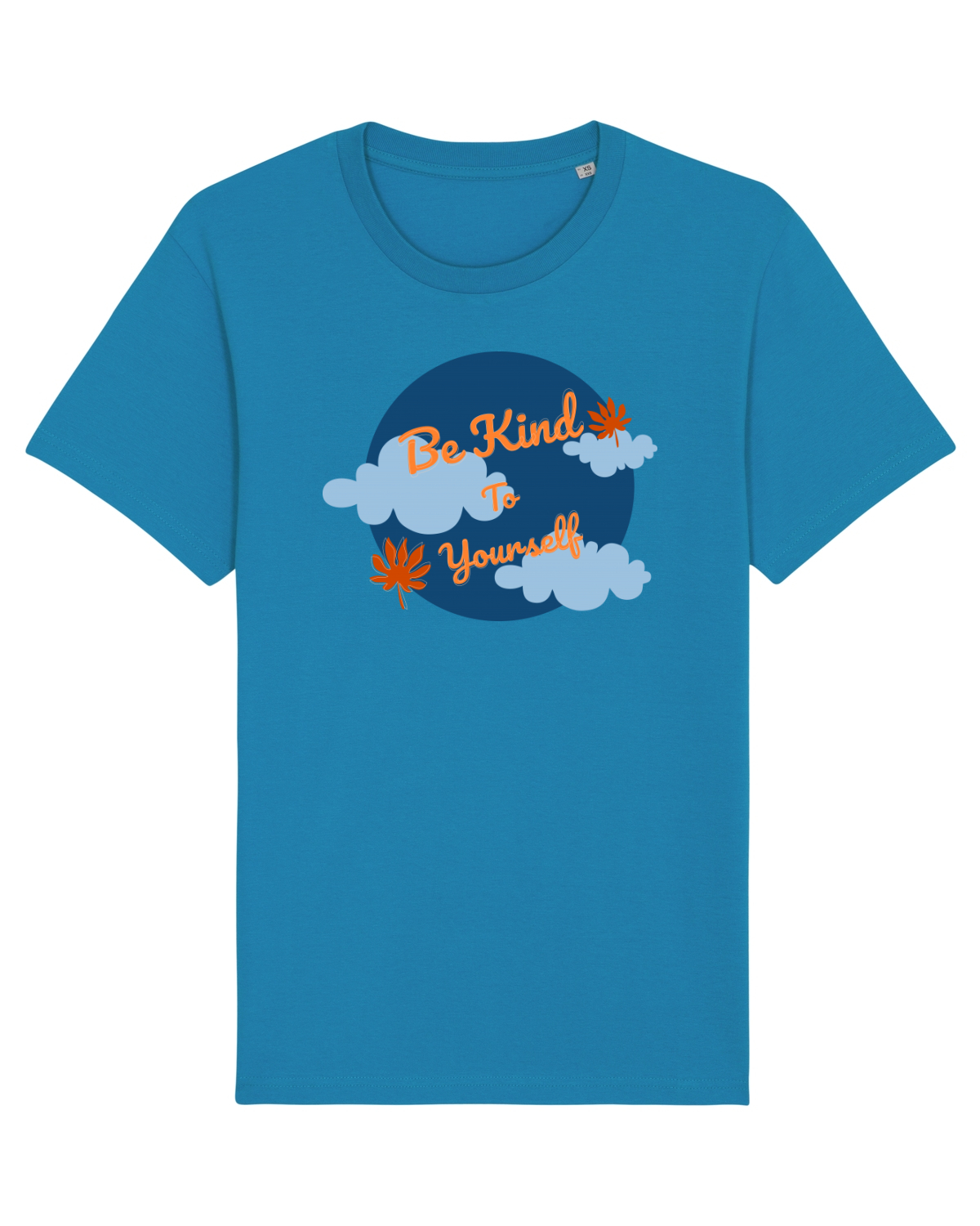 Tricou mânecă scurtă Unisex Rocker Azur