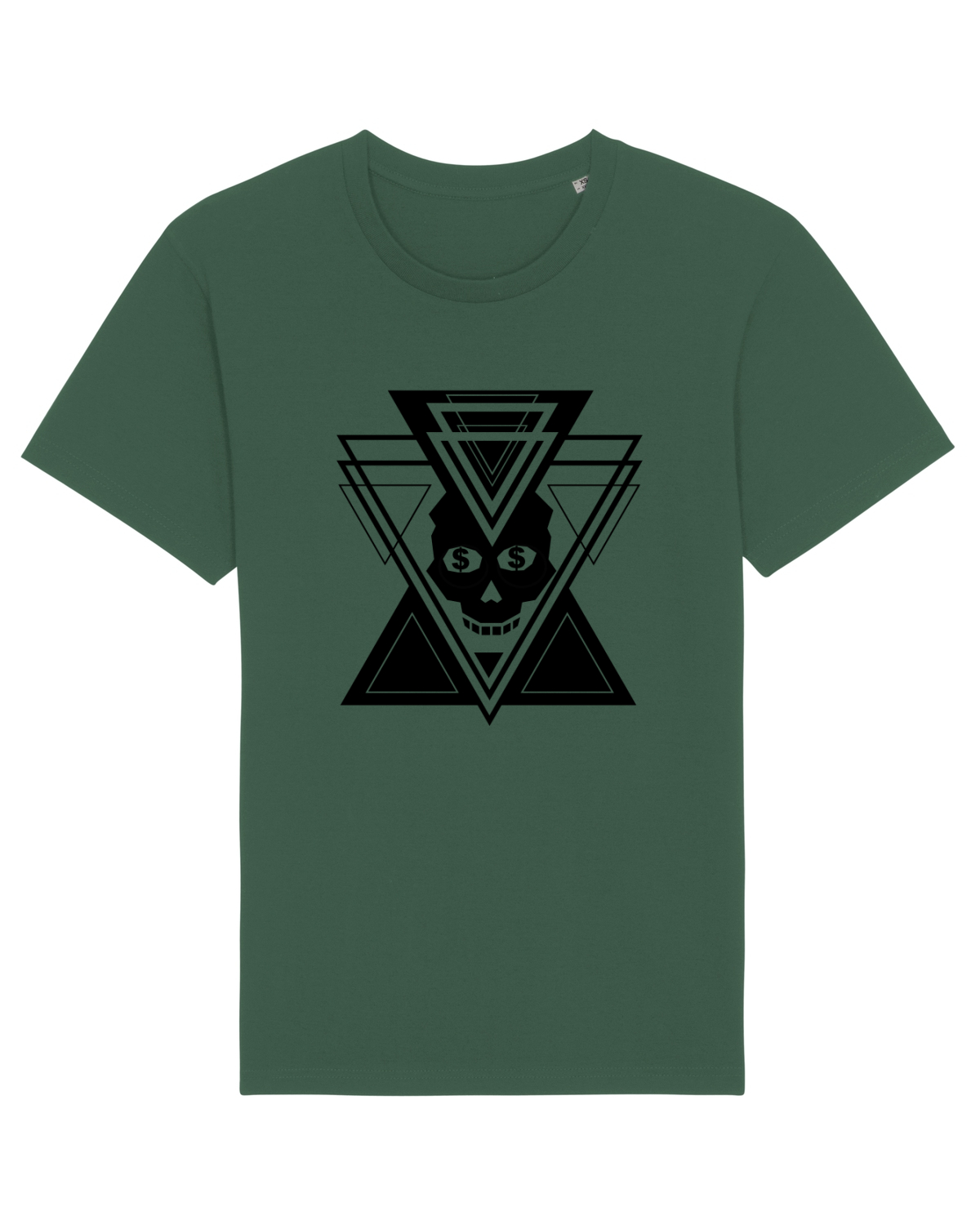 Tricou mânecă scurtă Unisex Rocker Bottle Green