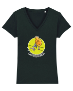Antisocial Tricou mânecă scurtă guler V Damă Evoker