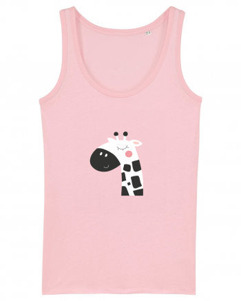 Tricou Girafa Cotton Pink