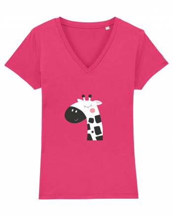 Tricou Girafa Raspberry