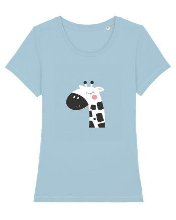 Tricou Girafa Sky Blue