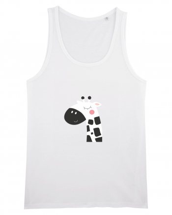 Tricou Girafa White