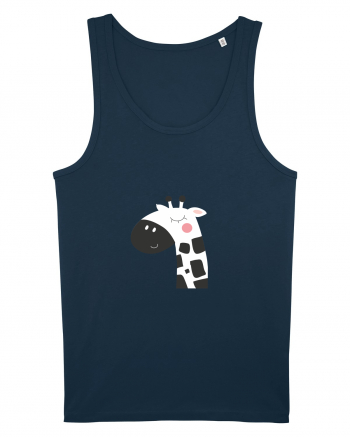 Tricou Girafa Navy