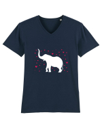Tricou Elefant Tricou mânecă scurtă guler V Bărbat Presenter