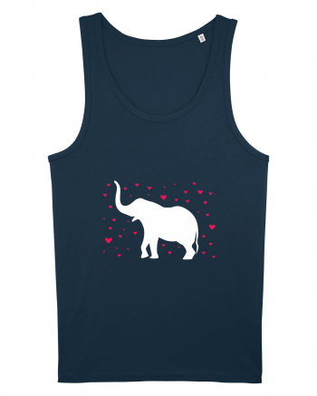 Tricou Elefant Navy