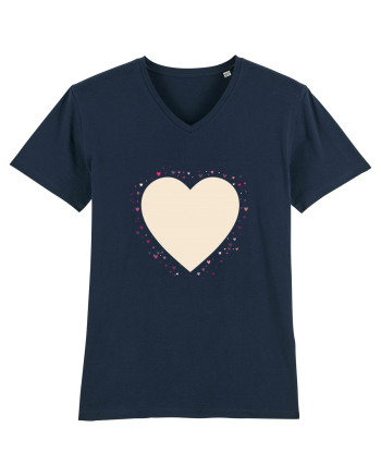Tricou Love French Navy