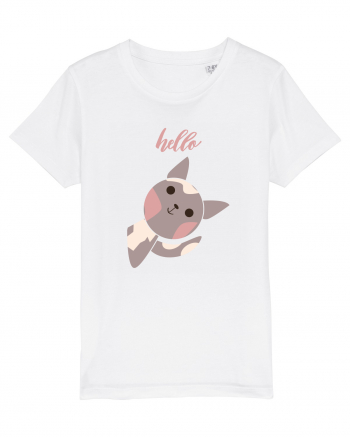 Tricou Hello White