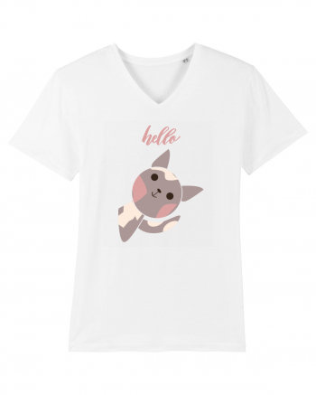 Tricou Hello White