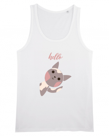 Tricou Hello White