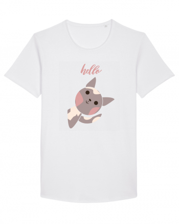 Tricou Hello White