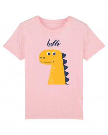 Tricou Dinozaur Cotton Pink