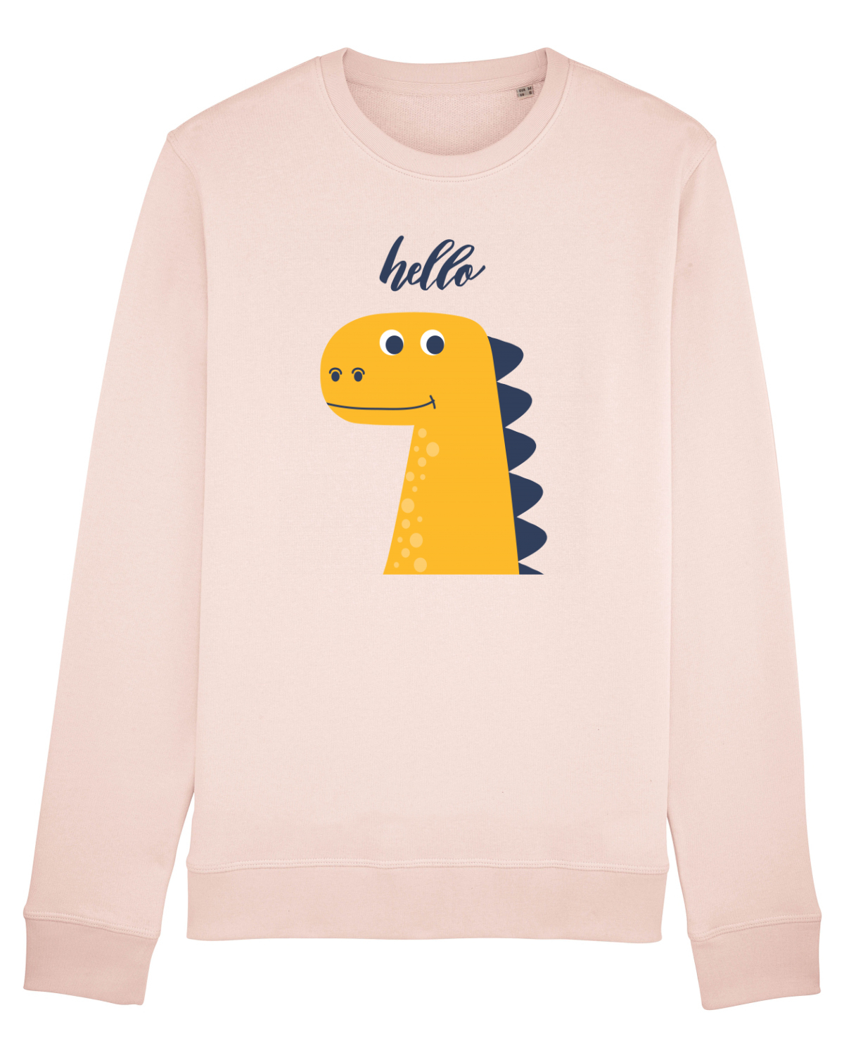 Bluză mânecă lungă Unisex Rise Candy Pink