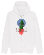 Mesaj amuzant - I CAME I SAW Hanorac cu fermoar Unisex Connector