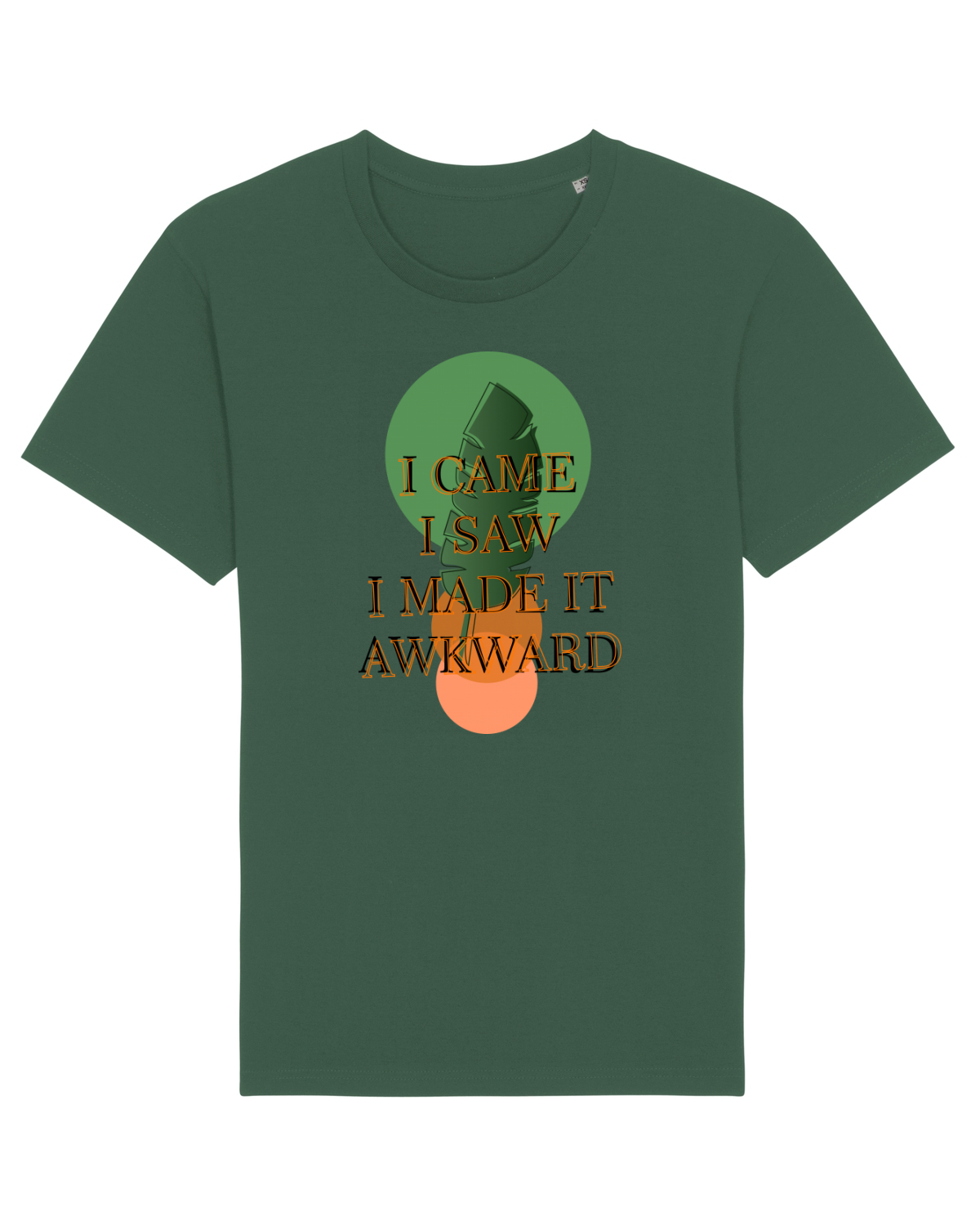 Tricou mânecă scurtă Unisex Rocker Bottle Green