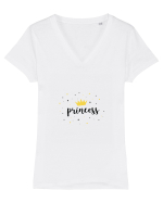 Tricou Princess Tricou mânecă scurtă guler V Damă Evoker