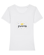Tricou Princess Tricou mânecă scurtă guler larg fitted Damă Expresser