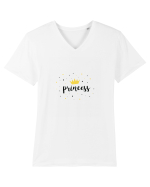 Tricou Princess Tricou mânecă scurtă guler V Bărbat Presenter