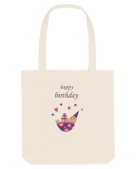 Tricou Happy Birthday Sacoșă textilă