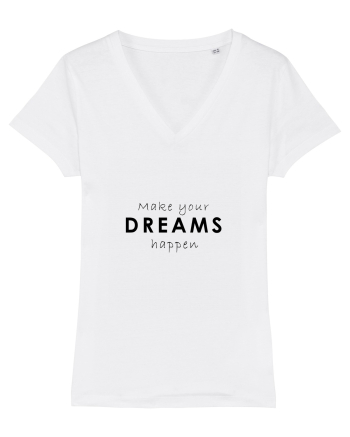 Tricou Dreams White