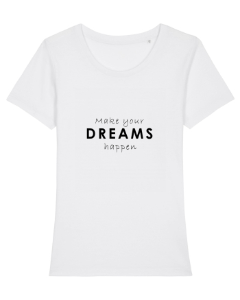 Tricou Dreams White