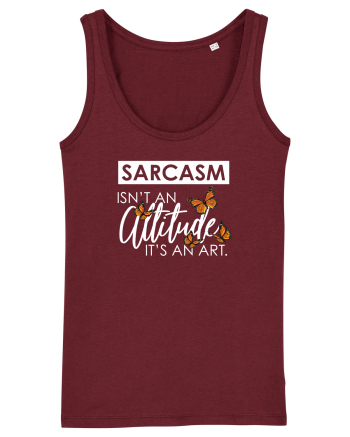SARCASM it's an ART Burgundy