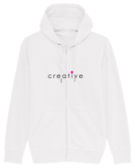 Tricou creative Hanorac cu fermoar Unisex Connector
