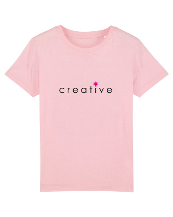 Tricou creative Cotton Pink