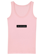Tricou no excuses white Maiou Damă Dreamer