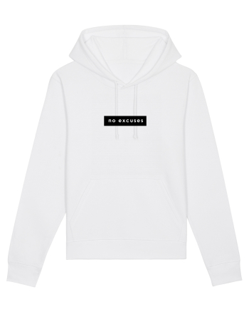 Tricou no excuses white White