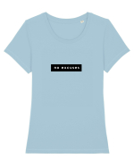 Tricou no excuses white Tricou mânecă scurtă guler larg fitted Damă Expresser
