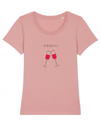 Tricou Cheers Canyon Pink