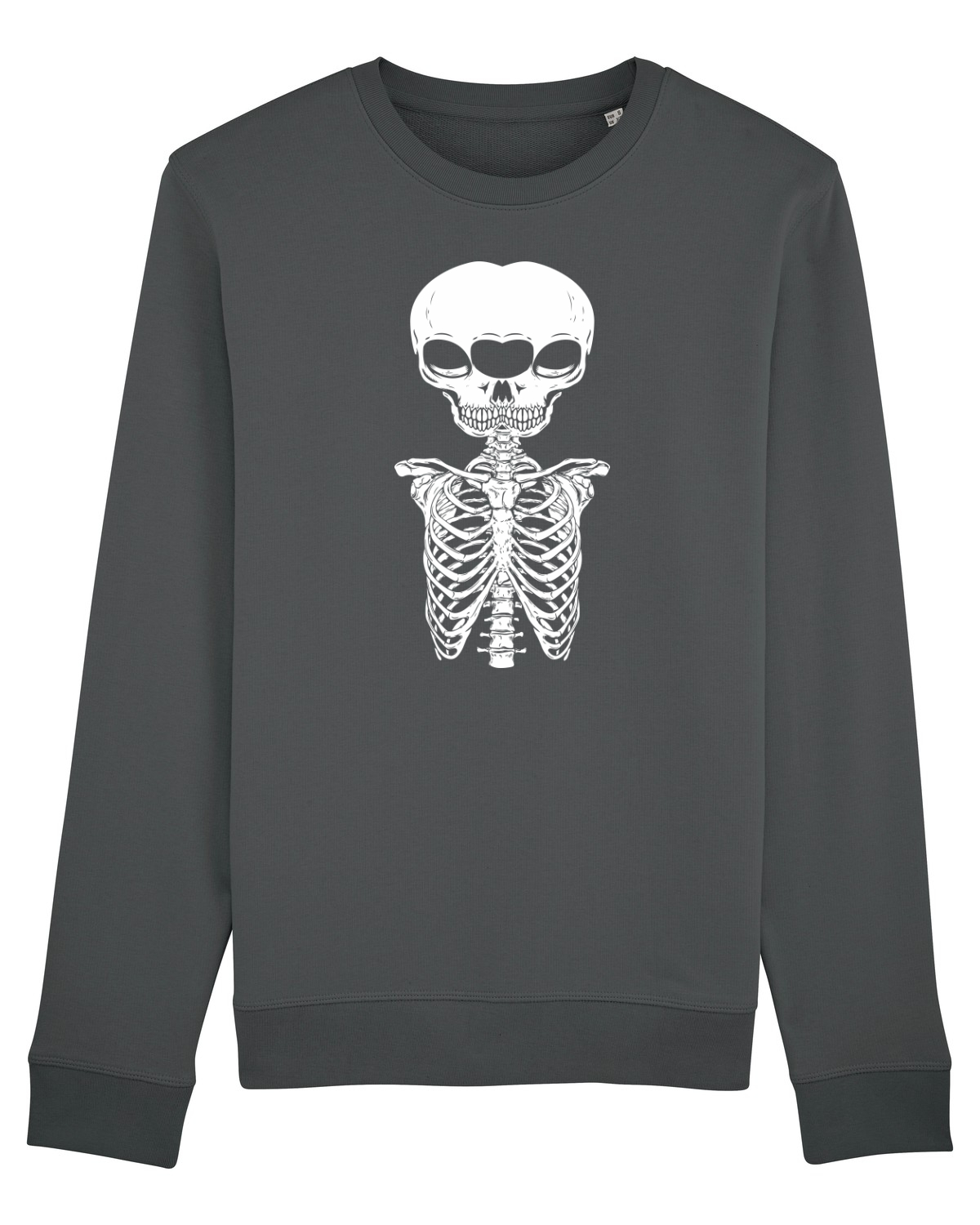 Bluză mânecă lungă Unisex Rise Anthracite