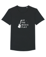 Let the music play Tricou mânecă scurtă guler larg Bărbat Skater