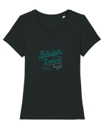 Bautor dedicat Tricou mânecă scurtă guler larg fitted Damă Expresser
