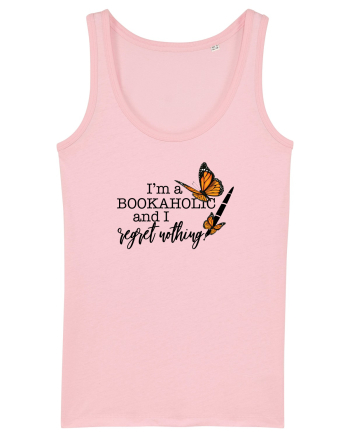 I'm a Bookaholic Cotton Pink