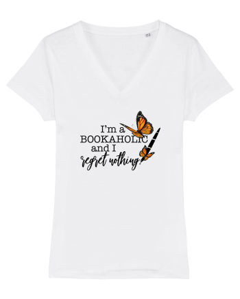 I'm a Bookaholic White