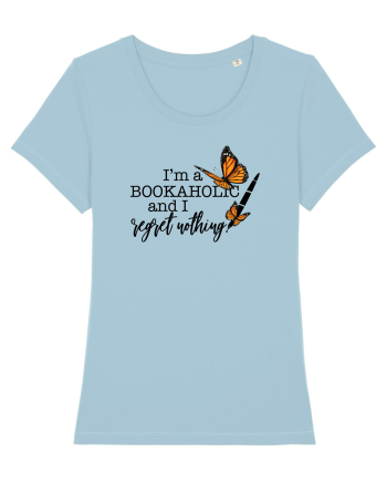 I'm a Bookaholic Sky Blue