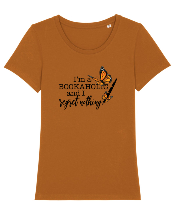 I'm a Bookaholic Roasted Orange