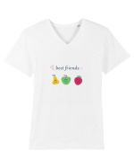 Best friends Tricou mânecă scurtă guler V Bărbat Presenter