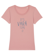 E Vară Tricou mânecă scurtă guler larg fitted Damă Expresser