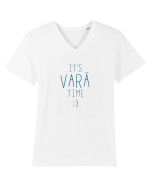 E Vară Tricou mânecă scurtă guler V Bărbat Presenter