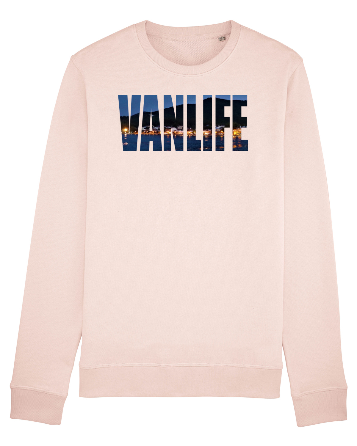 Bluză mânecă lungă Unisex Rise Candy Pink